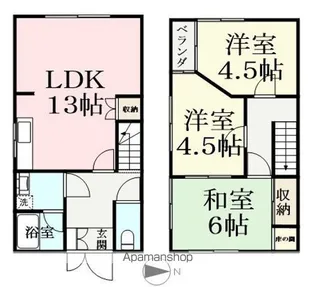 モルゲンハイム【A02号室】の間取り