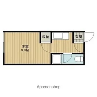 パレス4415【12号室】の間取り
