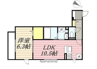 ホープヒル【1階】の間取り