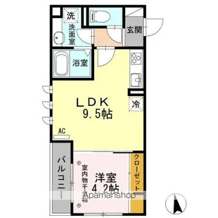 ステージ杉【3階】の間取り