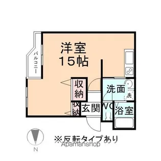 ファミーユ21【101号室】の間取り