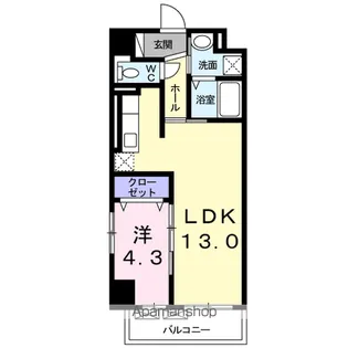 リーベルクリサンス【5階】の間取り