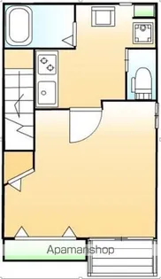 COSMION天王町【201号室号室】の間取り
