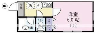 トラスティ落合【1階】の間取り