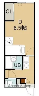 EMMA JUDE (エマ ジュード)【1階】の間取り