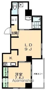 アルベリ代々木公園【3階】の間取り