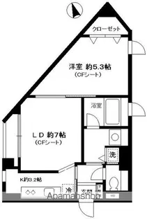 ライブリーコート【3階】の間取り