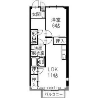 IRIS【1階】の間取り