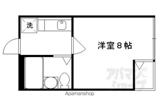 ビラ・アペックス京都竹田【403号室】の間取り