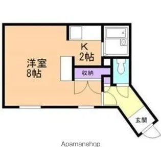 アルファアパル大倉【305号室】の間取り