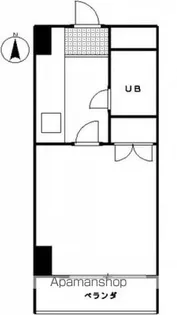 サンマリービル【3階】の間取り