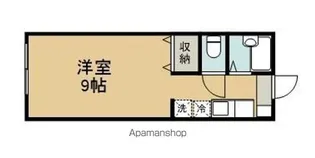 メゾンロワール【204号室】の間取り