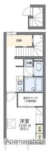 レオパレス常【201号室】の間取り