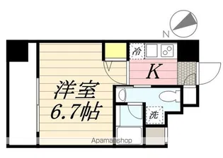 リライア吉野町【504号室】の間取り