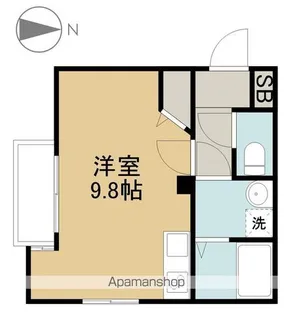 ルシエル氷室2【3階】の間取り