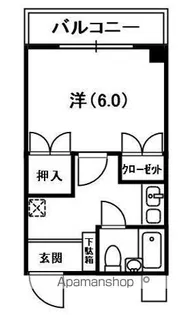 氷室第一ハイツ【2階】の間取り