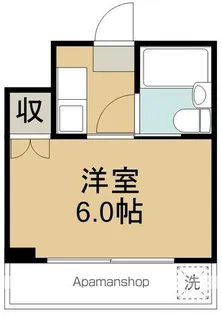 サンライズ苦竹【3階】の間取り