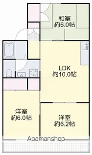 グリーンズパレス【1階】の間取り