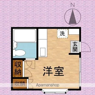 アンダンテ【1F号室】の間取り