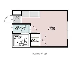 パルファム【205号室】の間取り
