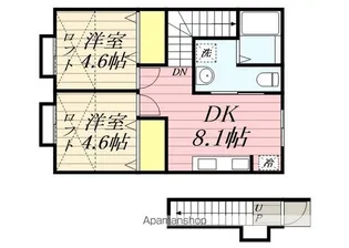 クラシア諏訪野【2階】の間取り