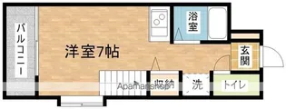 メゾンセレスト泉【205号室】の間取り
