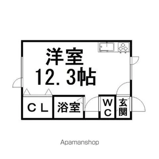 メゾン花園【106号室】の間取り