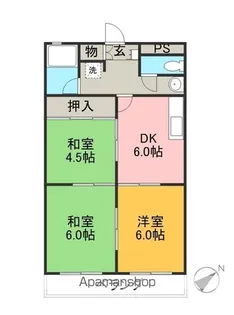 杉江ビル【3階】の間取り