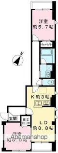 ビューノ池上ST.【301号室号室】の間取り