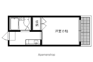 コーポイケオ【302号室】の間取り