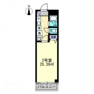 香川県高松市中央町【マンション】の間取り