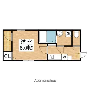 愛知県名古屋市千種区大久手町6丁目【アパート】の間取り