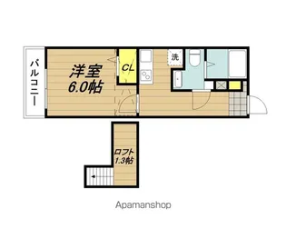 ドゥ・エスポアール【2階】の間取り