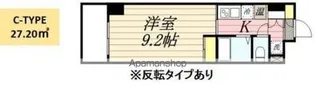 HF久屋大通レジデンス【8階】の間取り