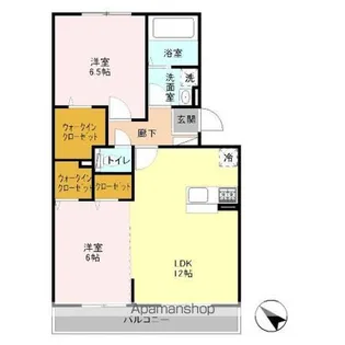 フォレストパル【1階】の間取り