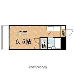 タカムラビル【205号室】の間取り