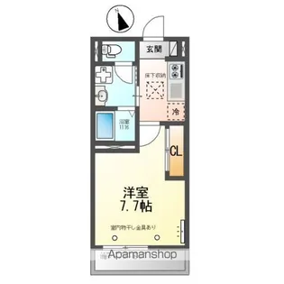 OCEANCOASTTSUDANUMA(オーシャンコーストツダヌ【1階】の間取り