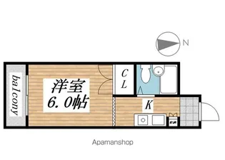 ロイヤルステイ【304号室】の間取り