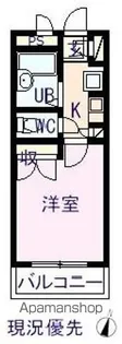 RX寺町【102号室】の間取り