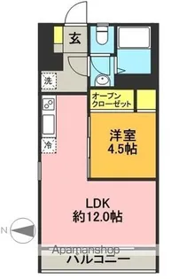 サンライズマンション【311号室】の間取り