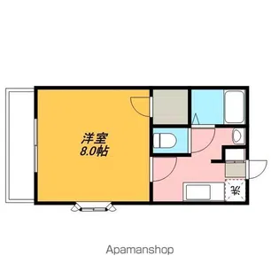 レスポワール【2階】の間取り