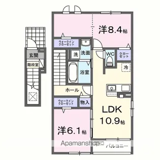 プラス イメージ【2階】の間取り
