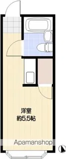 パレス池袋【112号室】の間取り