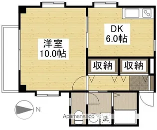 ジンジャエールⅡ【2階】の間取り