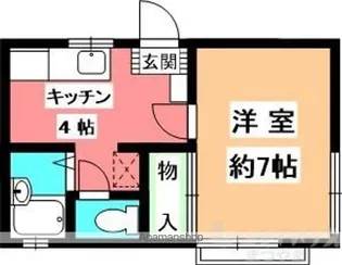シェモアT【202号室】の間取り