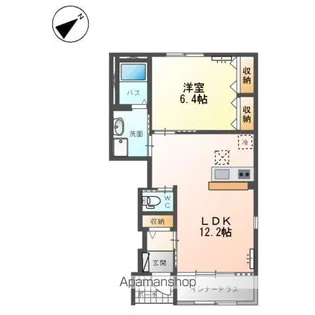 グリーンコートⅢ【1階】の間取り