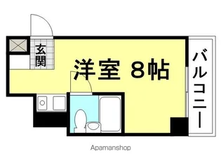 グローバル杭瀬【204号室】の間取り