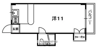 ピュアレジデンス田辺【208号室】の間取り