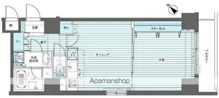 フェニックス新横濱参番館【10階】の間取り