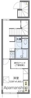 レオパレスシャルマン久保田【203号室】の間取り